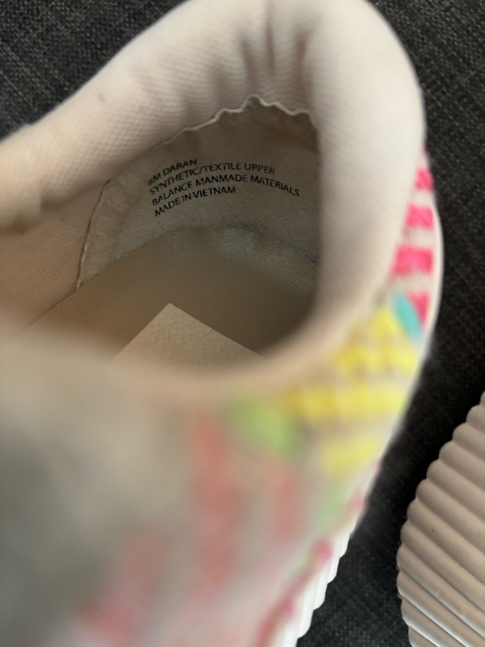 Dolce Vita Daran Ribbed Platform Sneakers - Picture 7 of 8